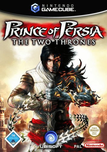 Prince of Persia Two Thrones box art for Gamecube